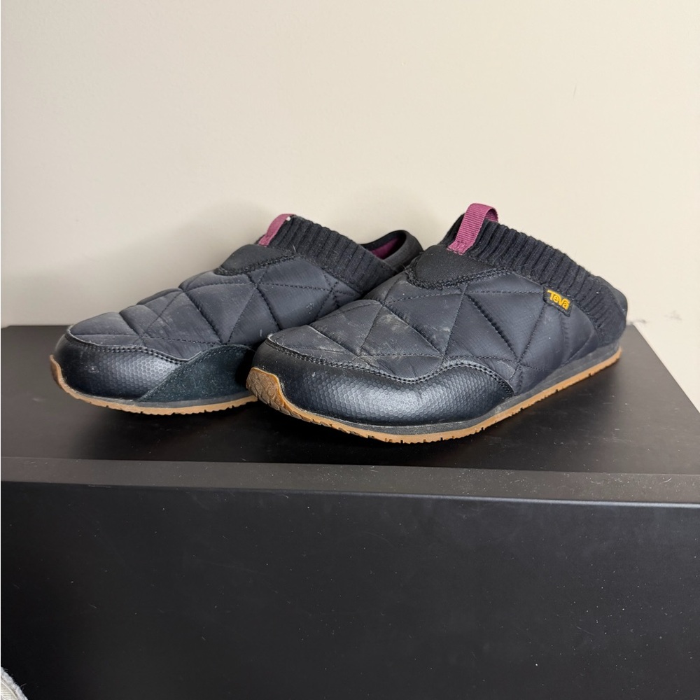 Teva Quilted Hard Sole Slipper Shoe